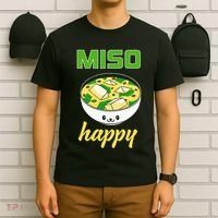 Miso Happy Cute Kawaii Miso Soup Bowl Japan Pop Culture T-Shirt thumb 6