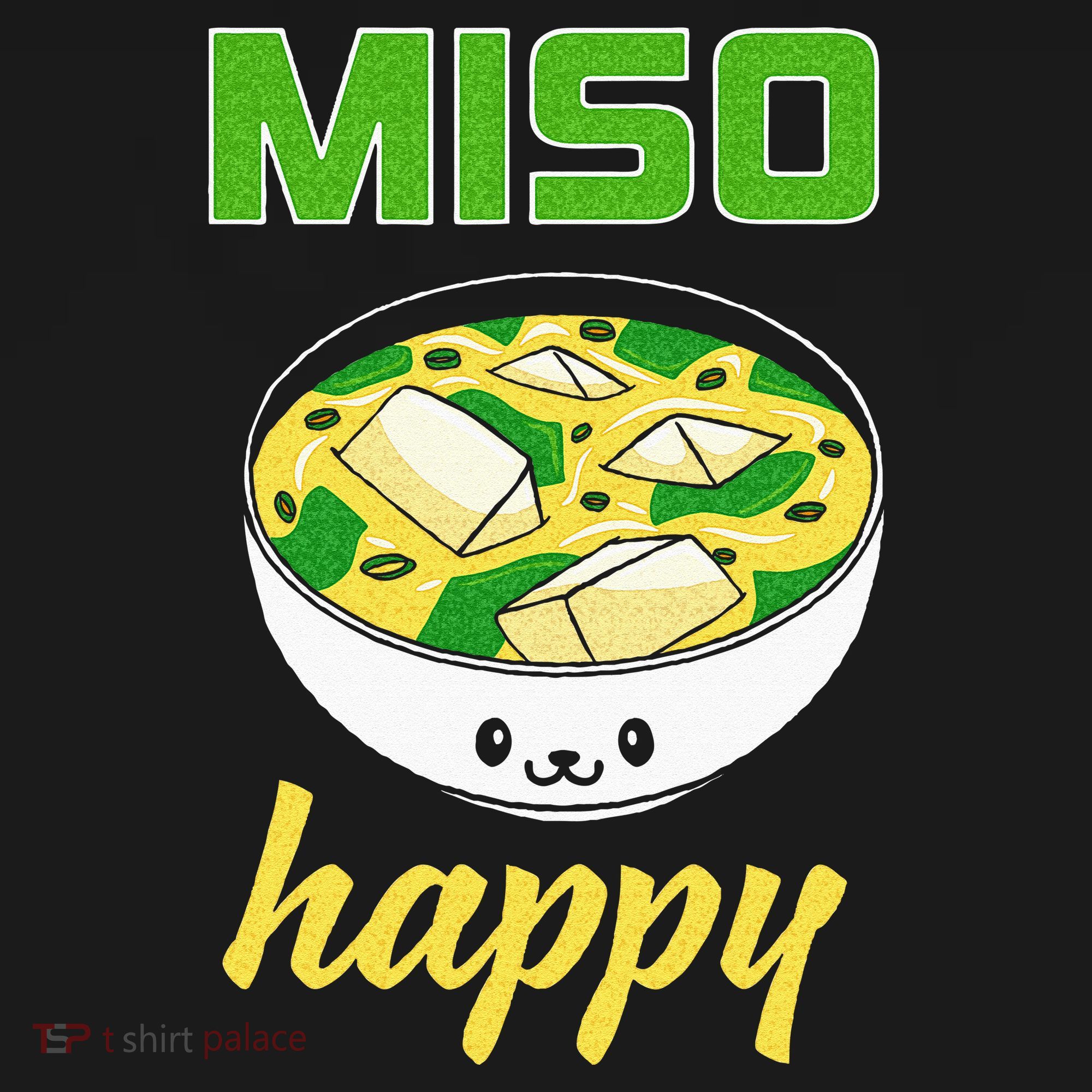 Miso Happy Cute Kawaii Miso Soup Bowl Japan Pop Culture Women's Hoodie