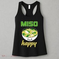 Miso Happy Cute Kawaii Miso Soup Bowl Japan Pop Culture Women's Tank Top thumb 3
