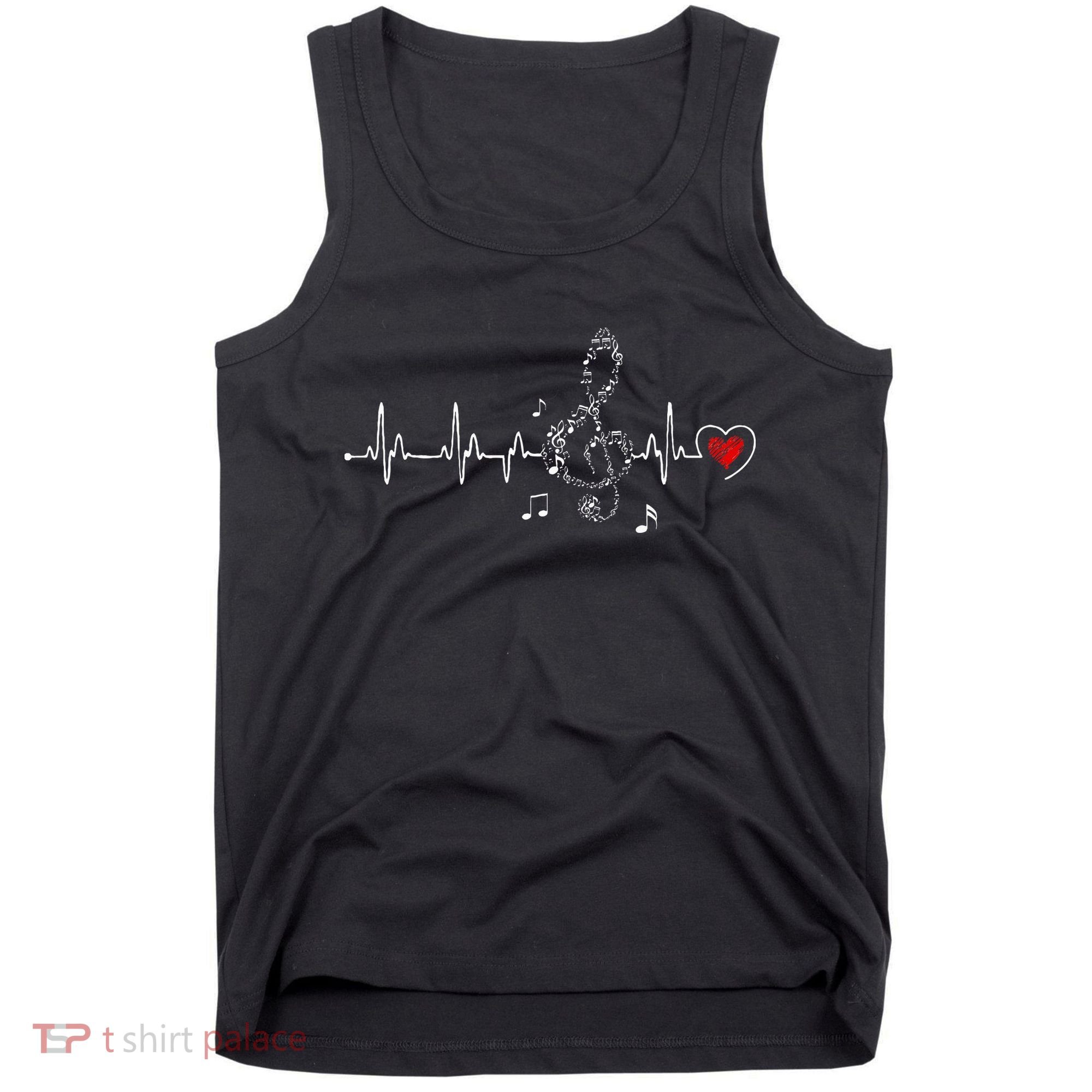 Music Heartbeat Clothing For Music Lovers Tank Top