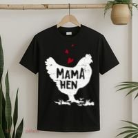 Mama Hen Chicken Funny Farmer Hen Chicken Mama T-Shirt thumb 2