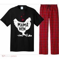 Mama Hen Chicken Funny Farmer Hen Chicken Mama Pajama Set thumb 0