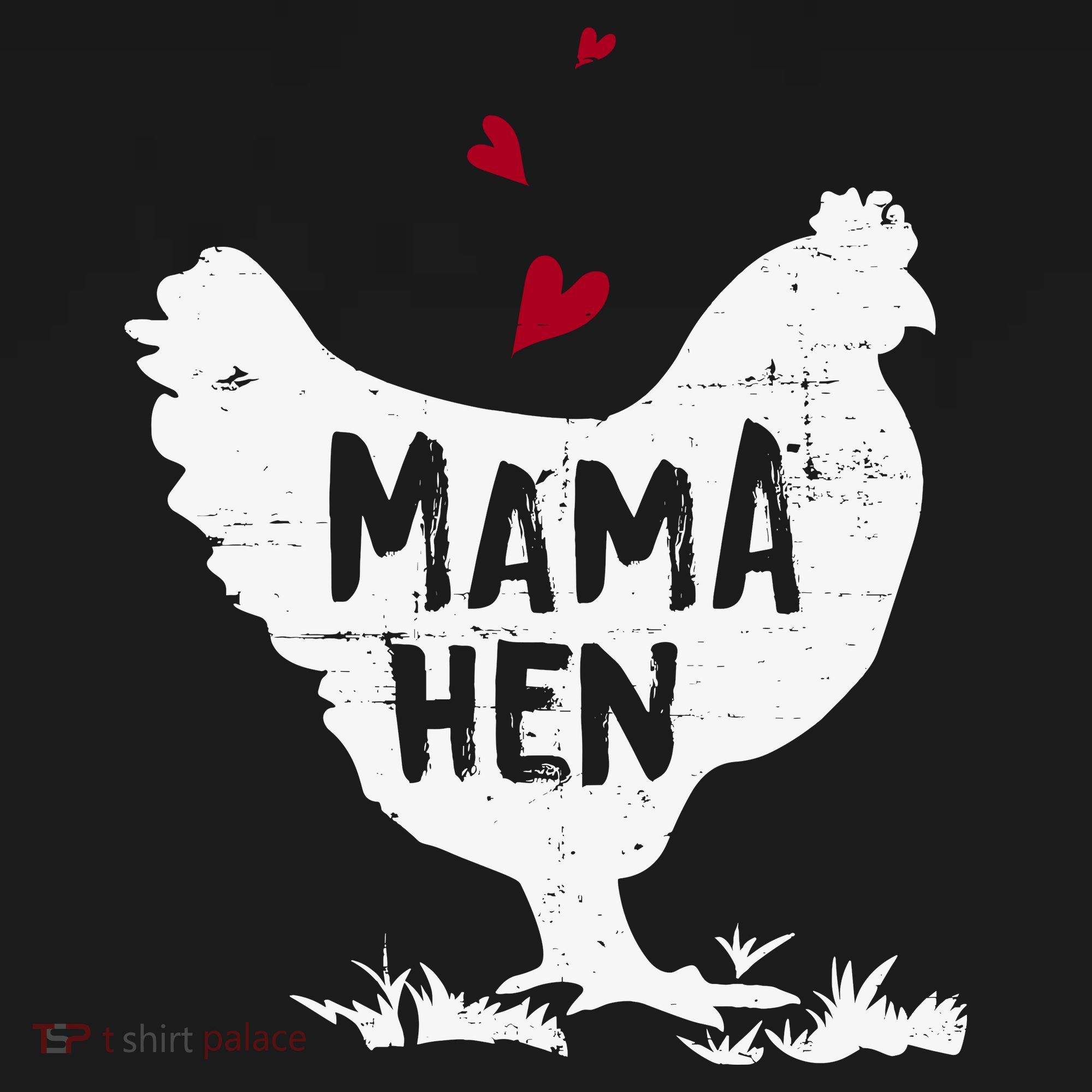 Mama Hen Chicken Funny Farmer Hen Chicken Mama Polo