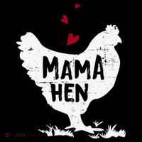 Mama Hen Chicken Funny Farmer Hen Chicken Mama Women's Hoodie thumb 2