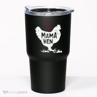 Mama Hen Chicken Funny Farmer Hen Chicken Mama Tumbler thumb 0