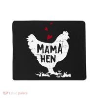 Mama Hen Chicken Funny Farmer Hen Chicken Mama Mousepad thumb 0