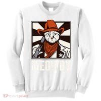 Meowdy Howdy Cat Kitten Country Western Yeehaw Sweatshirt thumb 0