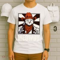 Meowdy Howdy Cat Kitten Country Western Yeehaw T-Shirt thumb 6