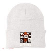 Meowdy Howdy Cat Kitten Country Western Yeehaw Beanie thumb 0