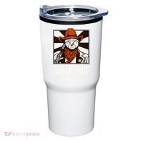 Meowdy Howdy Cat Kitten Country Western Yeehaw Tumbler thumb 0