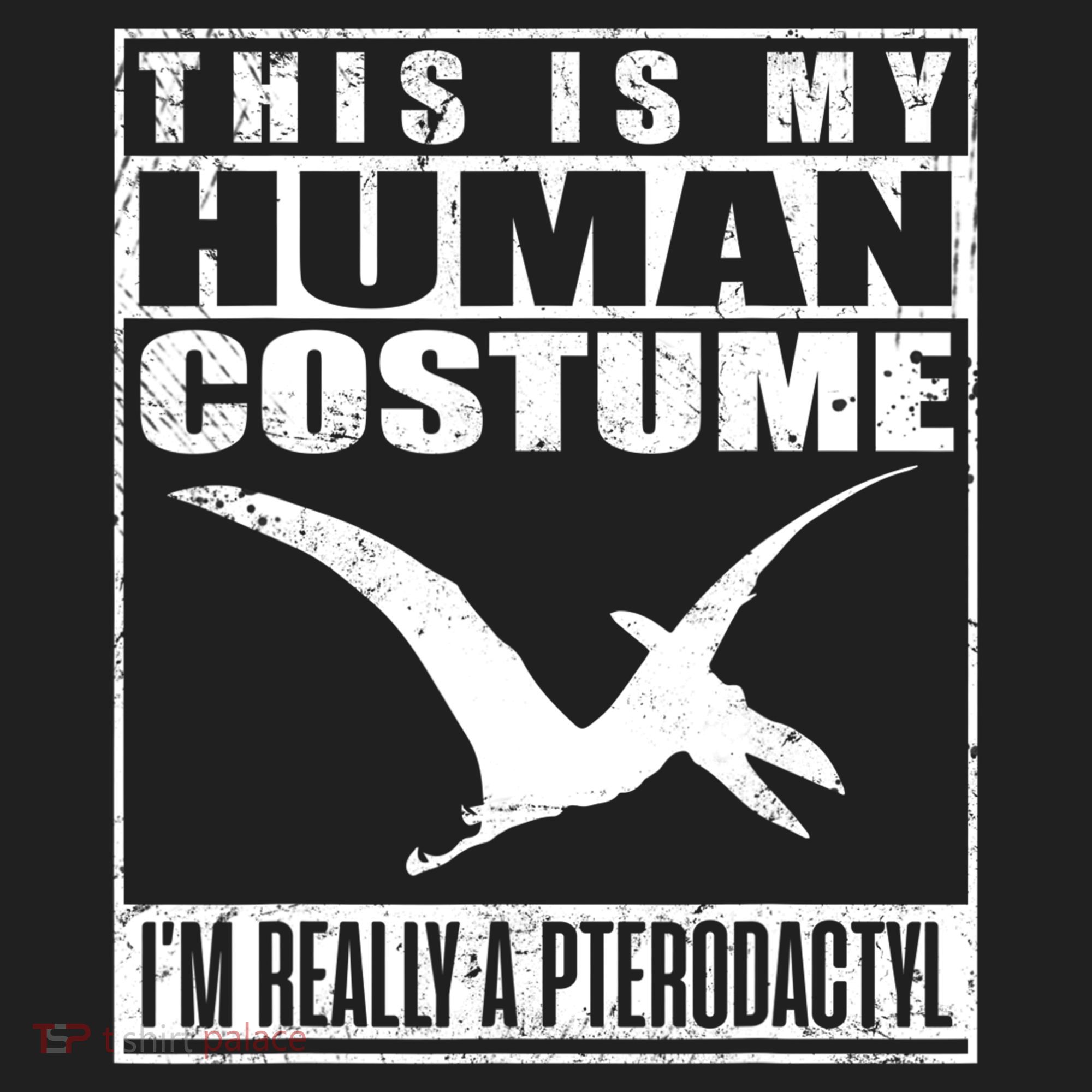 My Human Costume I'm A Pterodactyl Halloween Dinosaur Gift Beanie