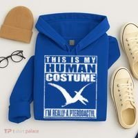 My Human Costume I'm A Pterodactyl Halloween Dinosaur Gift Hoodie thumb 4