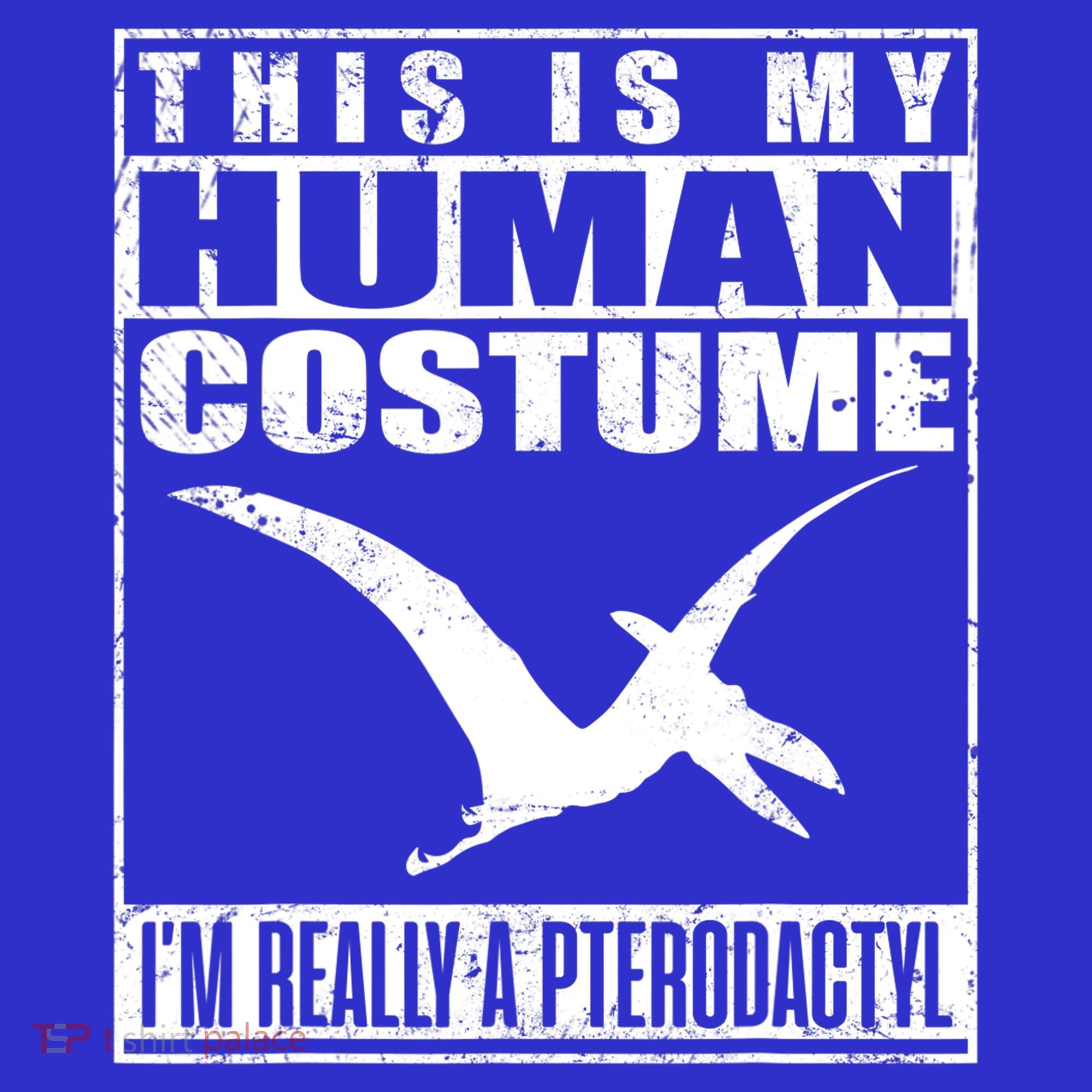 My Human Costume I'm A Pterodactyl Halloween Dinosaur Gift Women's Tank Top