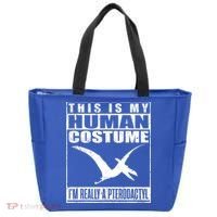 My Human Costume I'm A Pterodactyl Halloween Dinosaur Gift Tote Bag thumb 0