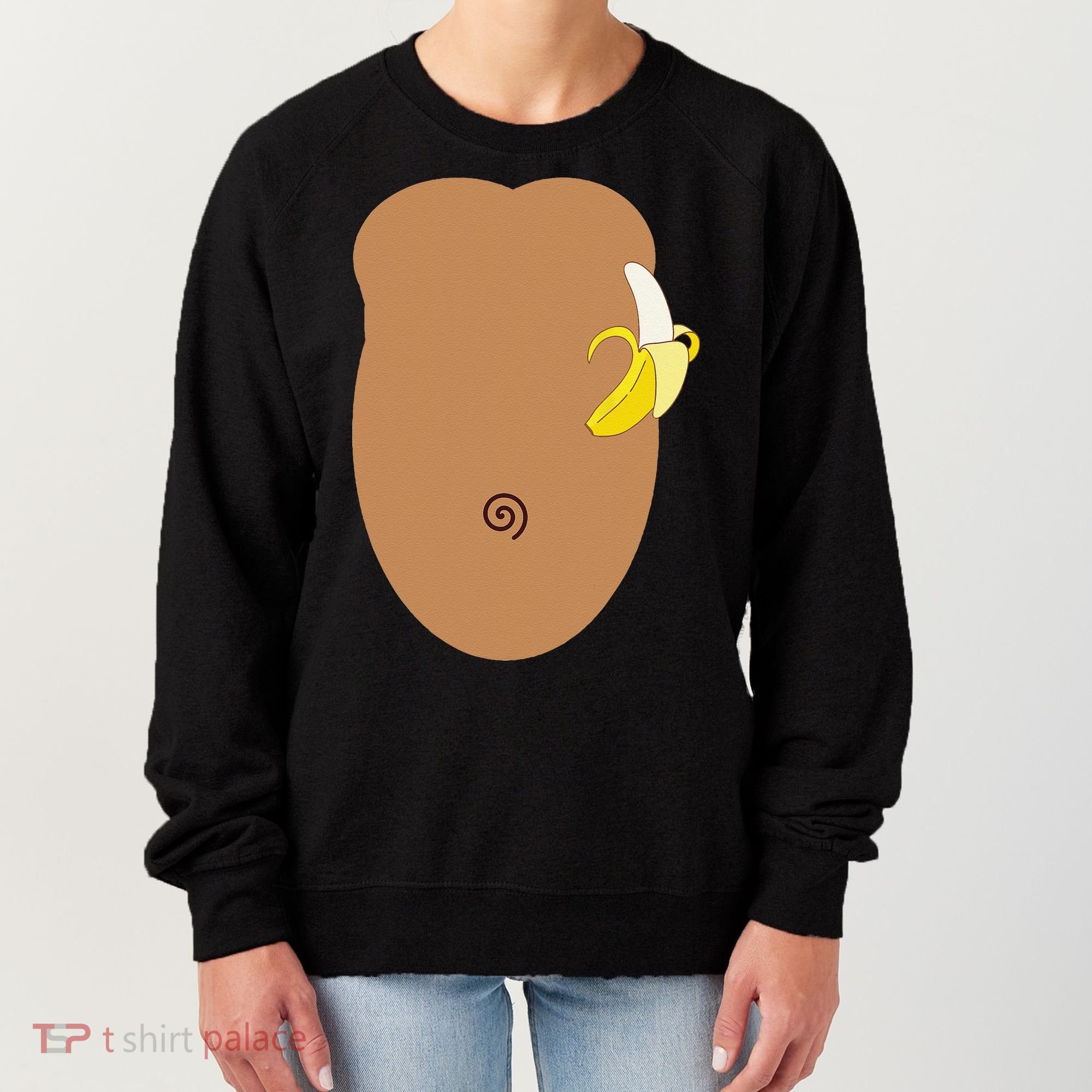 Monkey Halloween Costume Women's Sweatshirt
