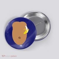 Monkey Halloween Costume Button thumb 0