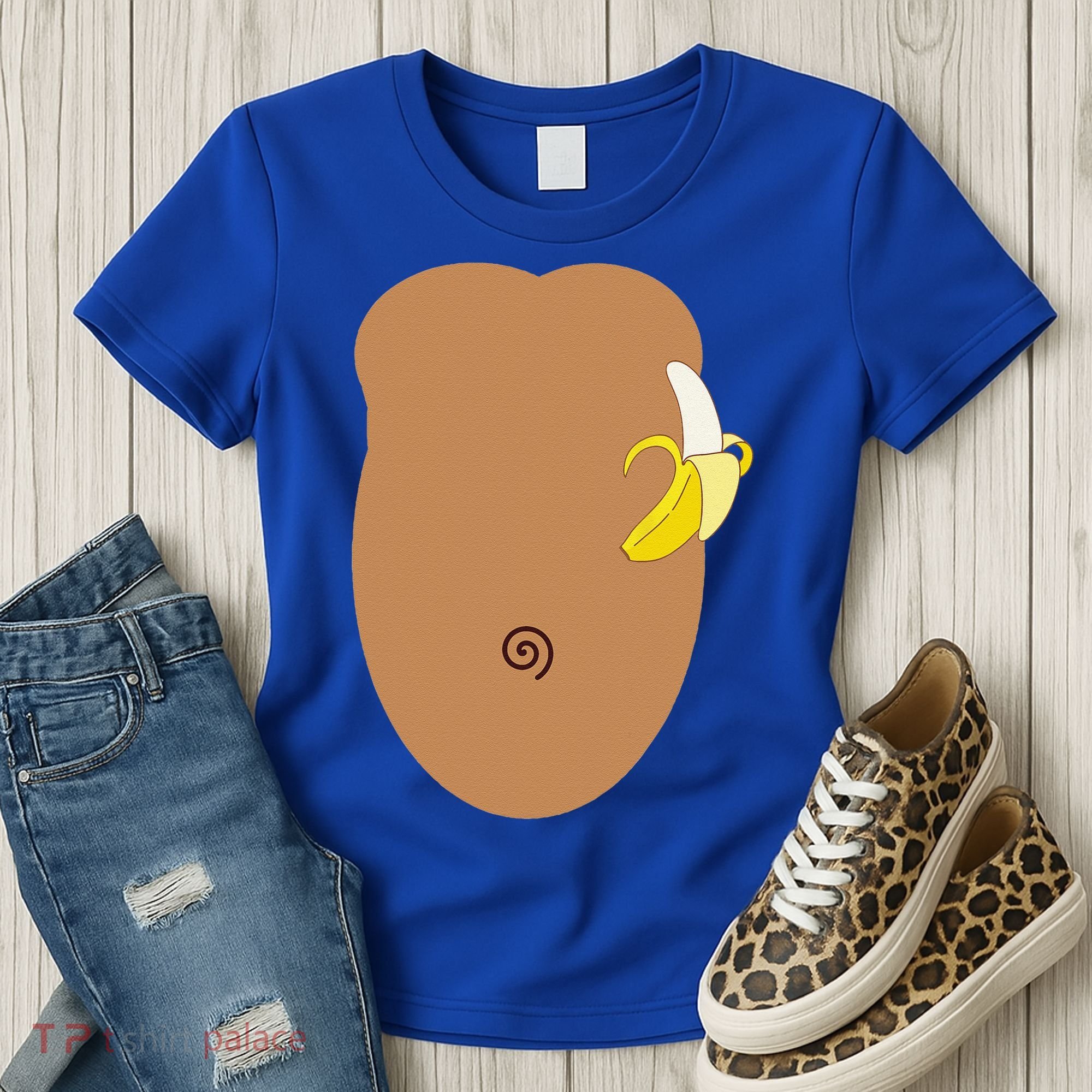Monkey Halloween Costume Women's T-Shirt