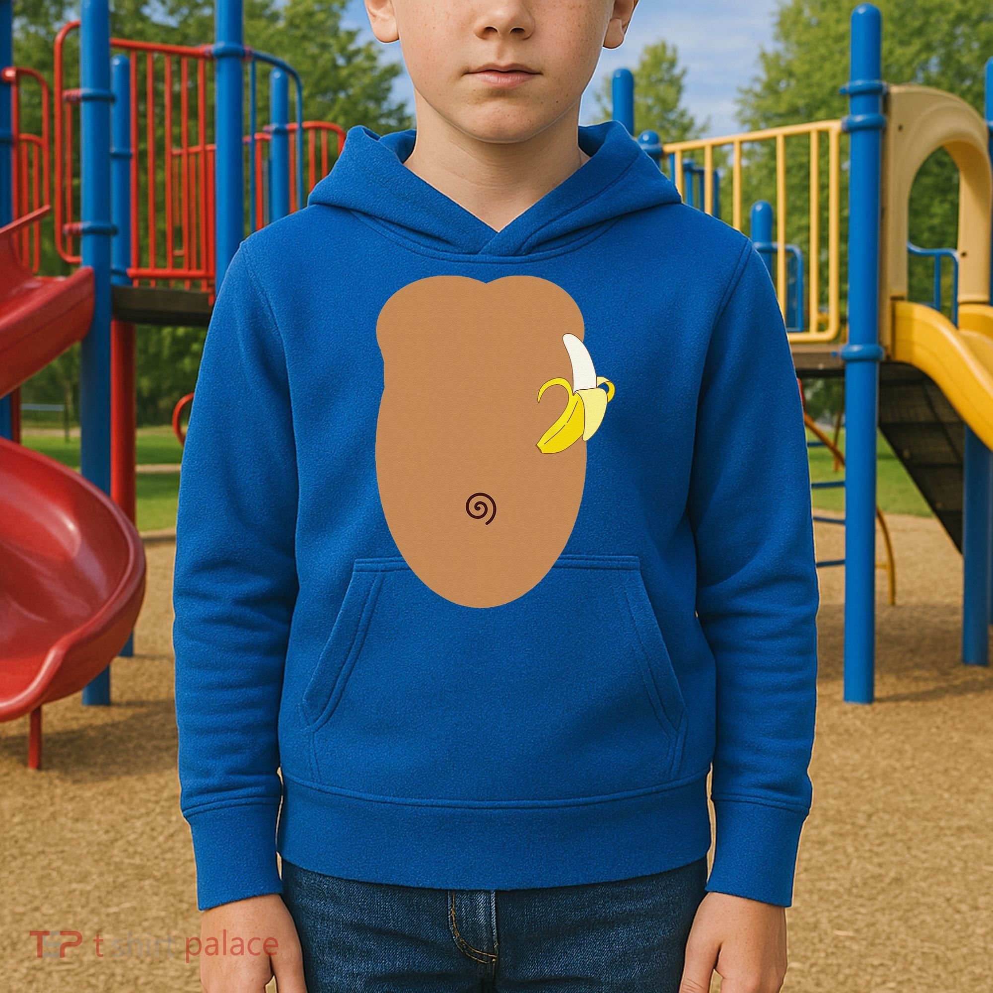 Monkey Halloween Costume Kids Hoodie