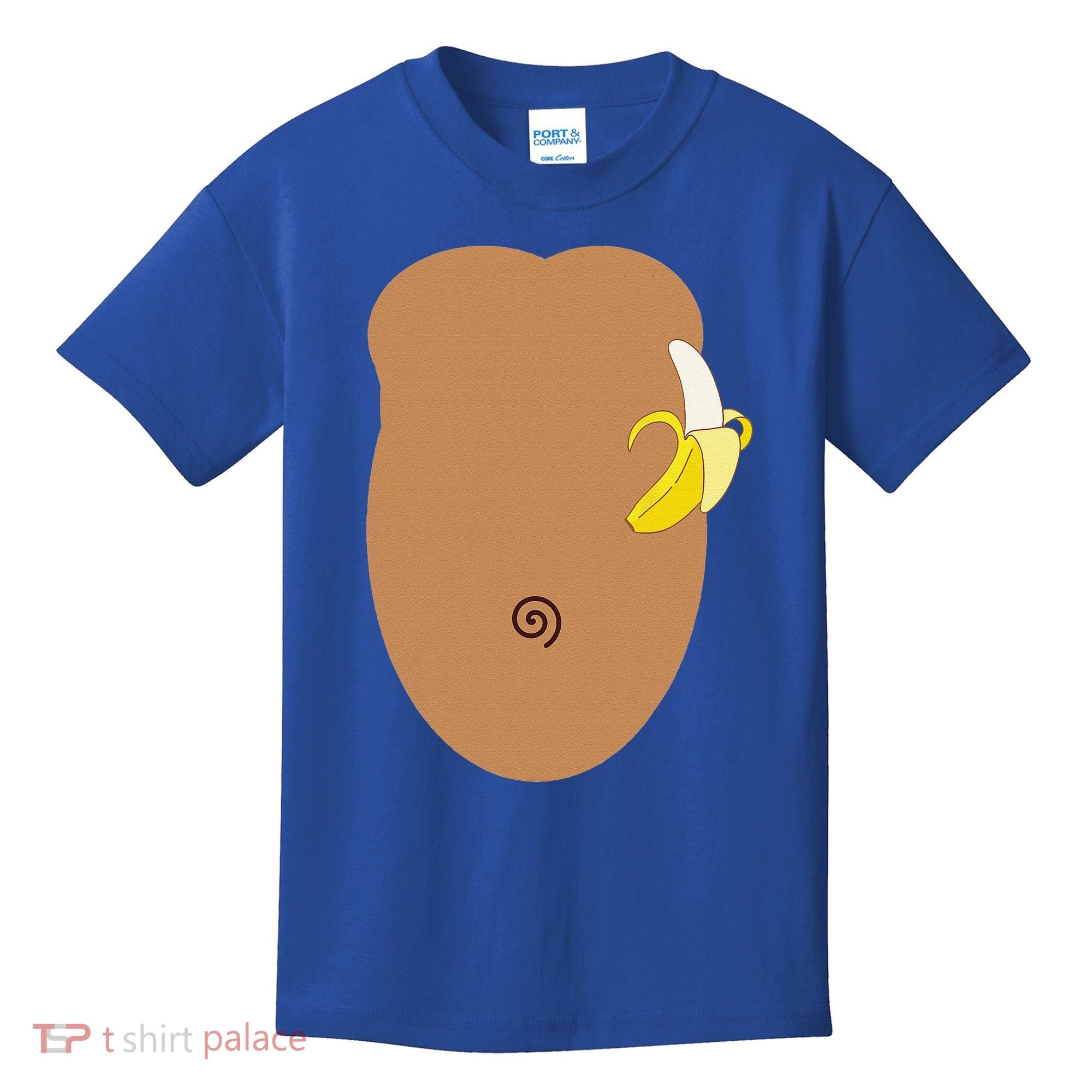 Monkey Halloween Costume Kids T-Shirt
