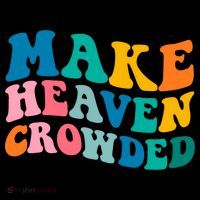 Make Heaven Crowded Bible Verse Gift USA-Made Doggie Bandana thumb 2