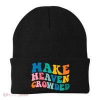 Make Heaven Crowded Bible Verse Gift Beanie thumb 0