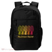 Mushroom Hunter Cute Gift Fun Morel Hunting Distressed Look Gift Backpack thumb 0