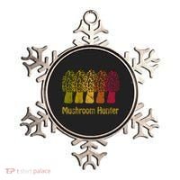 Mushroom Hunter Cute Gift Fun Morel Hunting Distressed Look Gift Ornament thumb 0