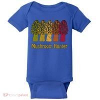 Mushroom Hunter Cute Gift Fun Morel Hunting Distressed Look Gift Baby Bodysuit thumb 0
