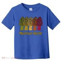 Mushroom Hunter Cute Gift Fun Morel Hunting Distressed Look Gift Toddler T-Shirt thumb 0