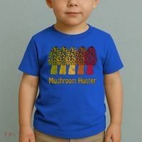 Mushroom Hunter Cute Gift Fun Morel Hunting Distressed Look Gift Toddler T-Shirt thumb 2
