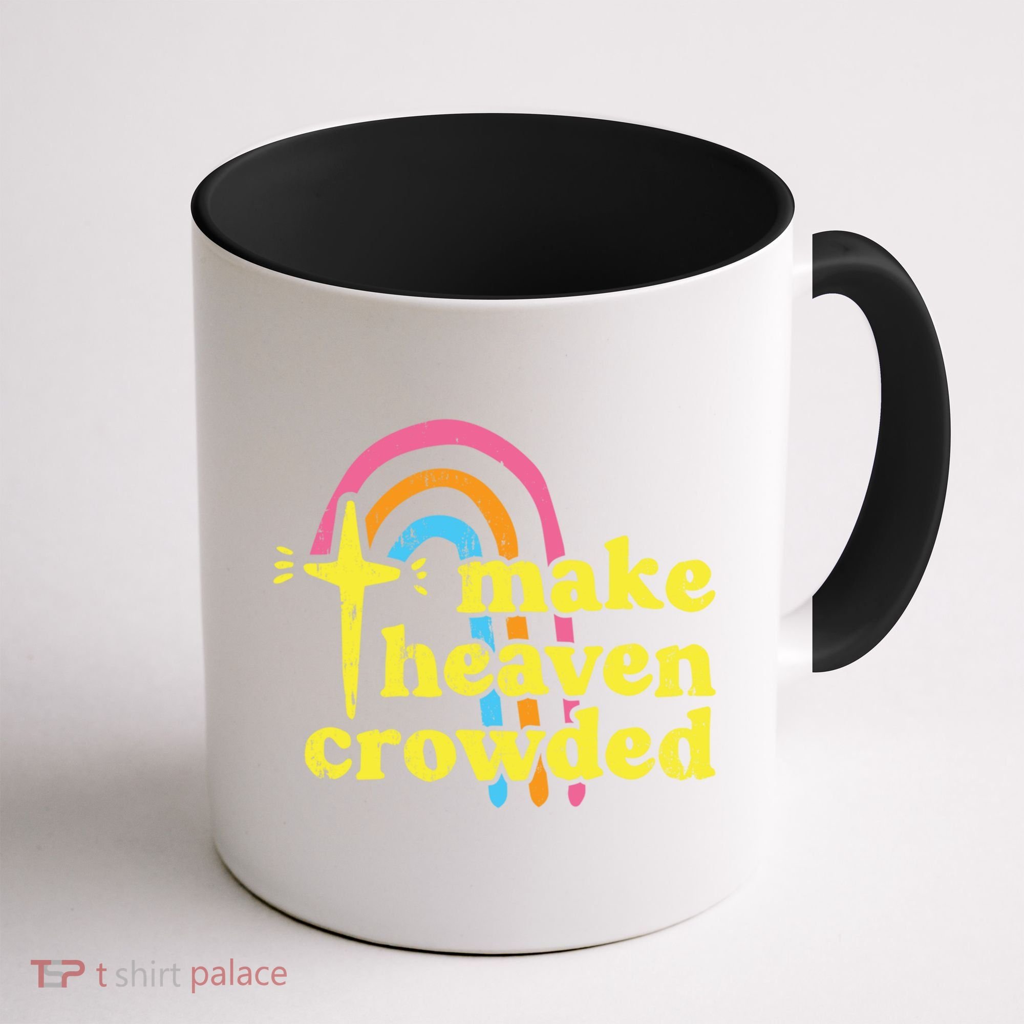 Make Heaven Crowded Cute Christian Missionary Pastor's Wife Meaningful Gift Coffee Mug