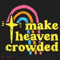 Make Heaven Crowded Cute Christian Missionary Pastor's Wife Meaningful Gift Beanie thumb 2