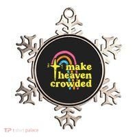 Make Heaven Crowded Cute Christian Missionary Pastor's Wife Meaningful Gift Ornament thumb 0