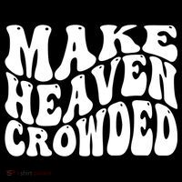 Make Heaven Crowded Gift USA-Made Doggie Bandana thumb 2