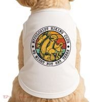 Mycologist Hiking Club We Might Not Get There Sloth Doggie Tank thumb 0
