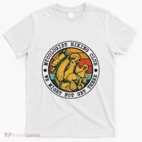 Mycologist Hiking Club We Might Not Get There Sloth T-Shirt thumb 0