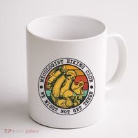 Mycologist Hiking Club We Might Not Get There Sloth Coffee Mug thumb 1
