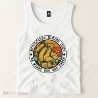 Mycologist Hiking Club We Might Not Get There Sloth Tank Top thumb 2