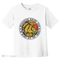 Mycologist Hiking Club We Might Not Get There Sloth Toddler T-Shirt thumb 0