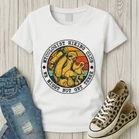 Mycologist Hiking Club We Might Not Get There Sloth Women's T-Shirt thumb 3