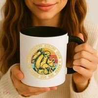 Mycologist Hiking Club We Might Not Get There Sloth Coffee Mug thumb 3