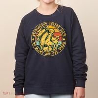 Mycologist Hiking Club We Might Not Get There Sloth Women's Sweatshirt thumb 0