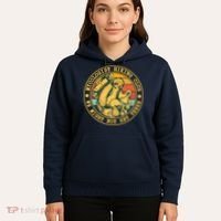 Mycologist Hiking Club We Might Not Get There Sloth Hoodie thumb 5