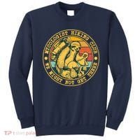 Mycologist Hiking Club We Might Not Get There Sloth Sweatshirt thumb 0