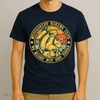 Mycologist Hiking Club We Might Not Get There Sloth T-Shirt thumb 3
