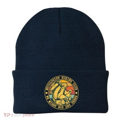 Mycologist Hiking Club We Might Not Get There Sloth Beanie