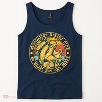 Mycologist Hiking Club We Might Not Get There Sloth Tank Top thumb 2