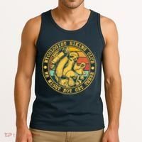 Mycologist Hiking Club We Might Not Get There Sloth Tank Top thumb 3
