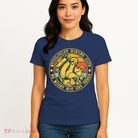 Mycologist Hiking Club We Might Not Get There Sloth Women's T-Shirt thumb 4
