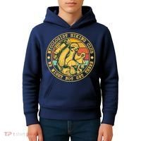 Mycologist Hiking Club We Might Not Get There Sloth Kids Hoodie thumb 4